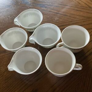 Corelle spring blossom aka crazy daisy vintage tea cups six total